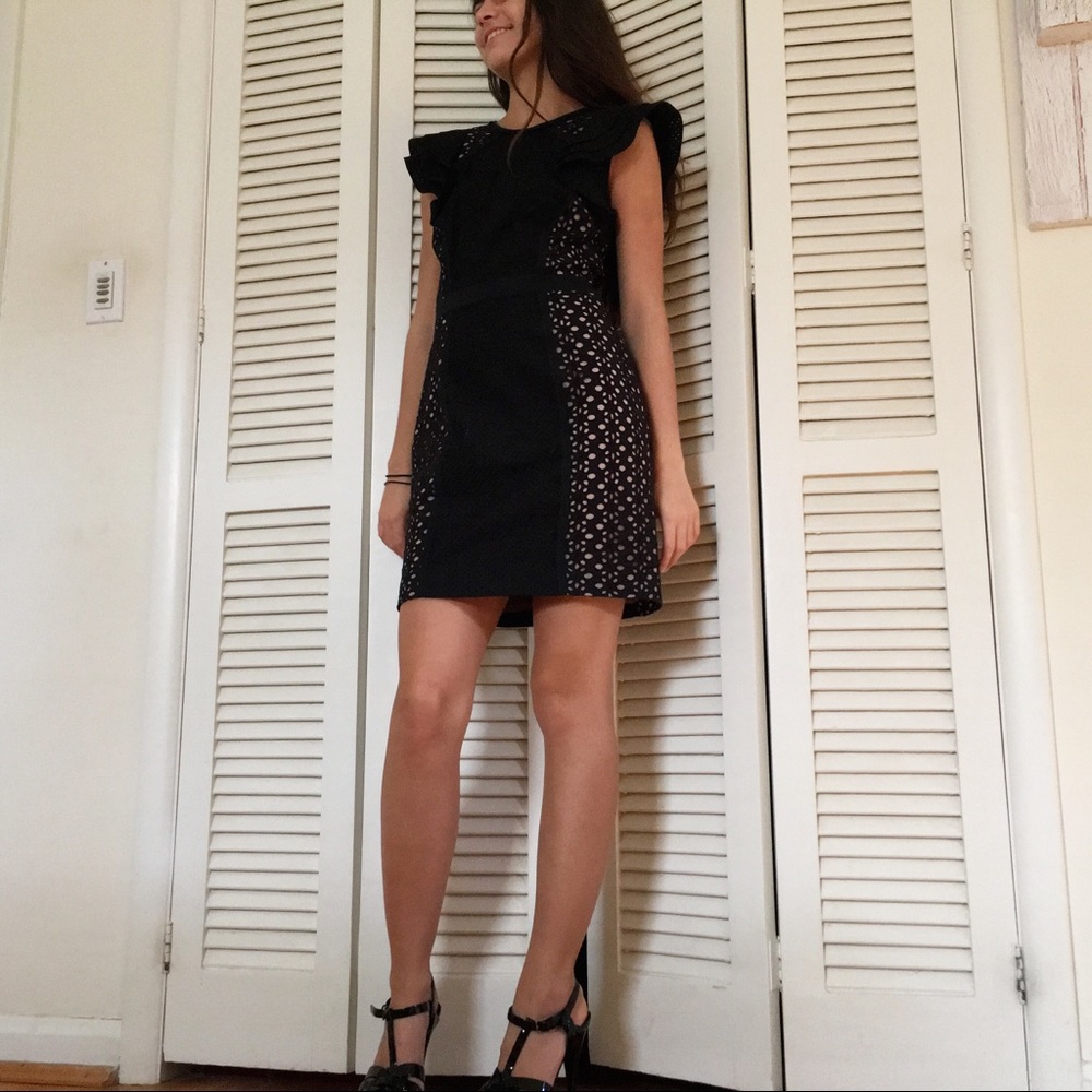 BCBGMAXAZRIA Black Mini Dress 0 PRICE DROP